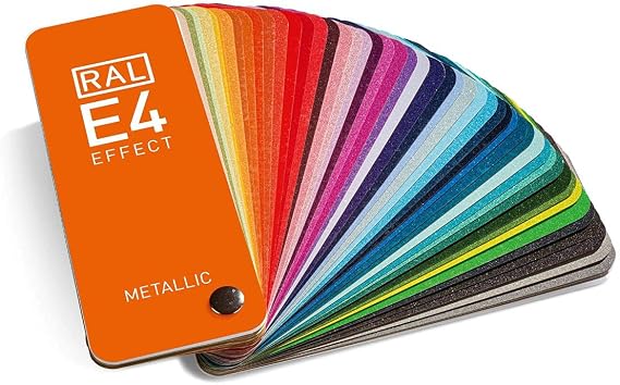RAL E4 EFFECT colour fan glossy metallic