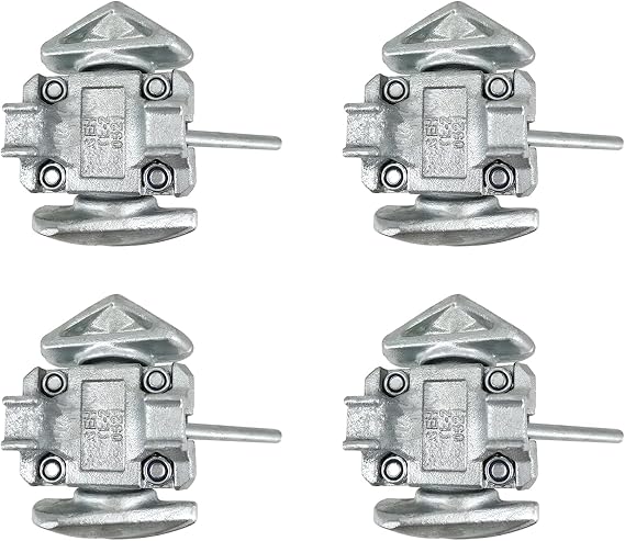 Shipping Container Manual Locks Connection Fastening Intermediate, 4 Pack