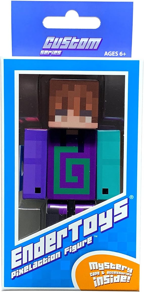 Purple Punk Action Figure - EnderToys