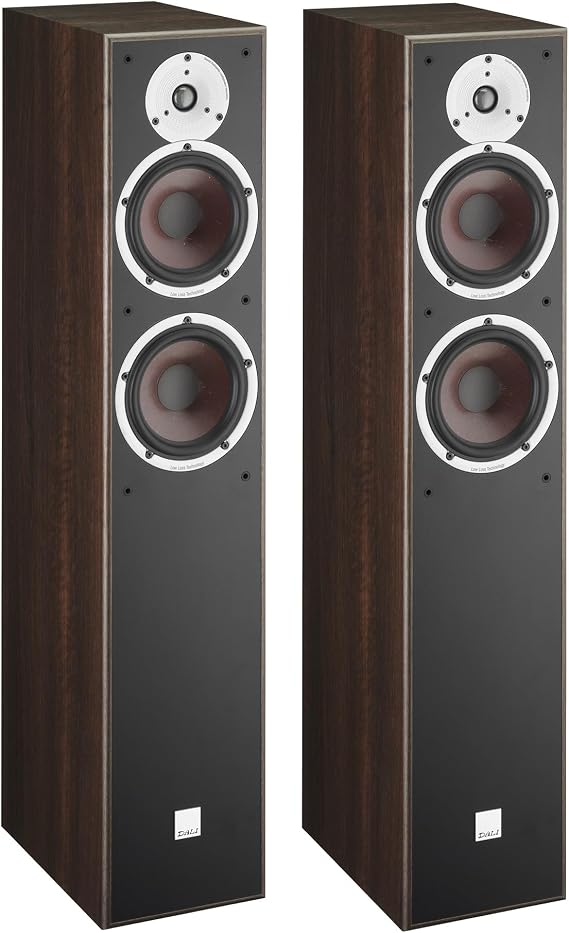 DALI Spektor 6 Floorstanding Hi-Fi Speaker Dark Walnut (Each)
