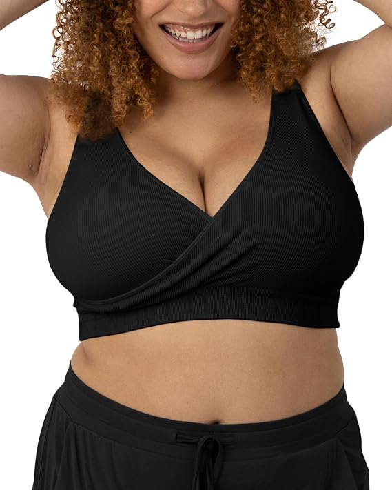 Kindred Bravely Sublime Wireless Adjustable Crossover Nursing Lounge Bra