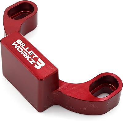 Billetworkz Shifter Stop for 2015-25 Subaru WRX - Made in USA, Red