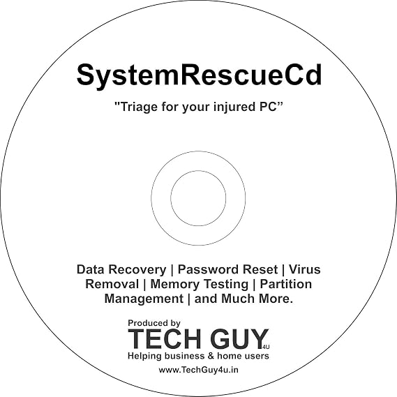 System Rescue CD - Triage for your broken PC - Repair Windows