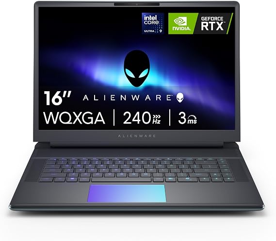 Alienware 16 Area-51 Gaming Laptop, RTX5070 Ti, Intel Core Ultra 9 275HX