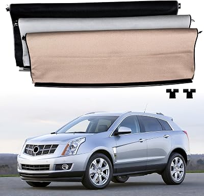 TCFWED Sunshade Cover Sunroof Compatible with Cadillac SRX 2010-2016 Replace # 25964409 Beige
