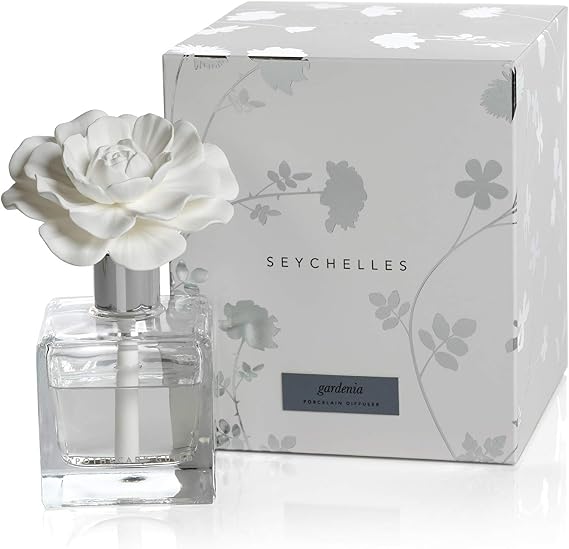 Zodax Gardenia Seychelles Porcelain Diffuser