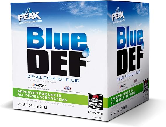 BlueDEF Diesel Exhaust Fluid Synthetic Urea & Deionized Water 2.5 Gallon Jug