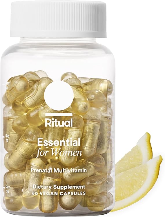 Ritual Women's Prenatal Multivitamins - Omega-3 DHA - 30 Servings