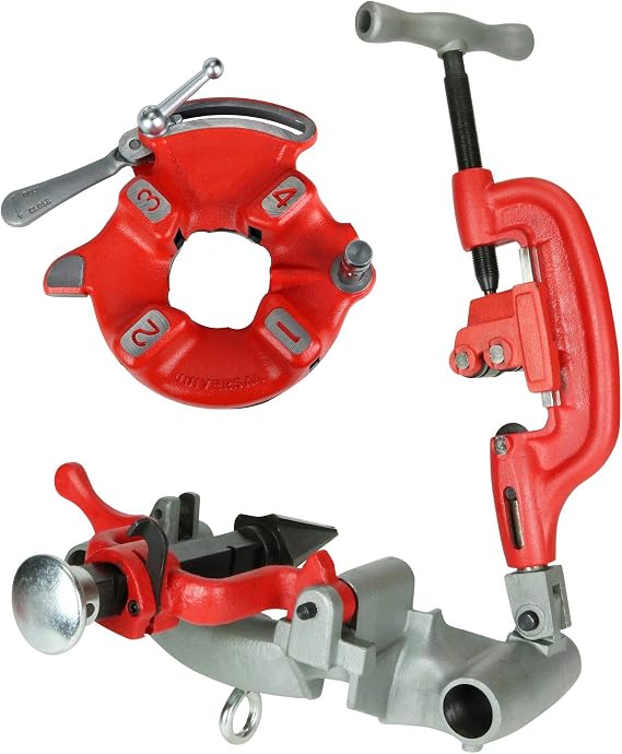 Toledo Pipe 311 Carriage, 360 Cutter, 811A Die Head, 341 Reamer Kit fits RIDGID 300