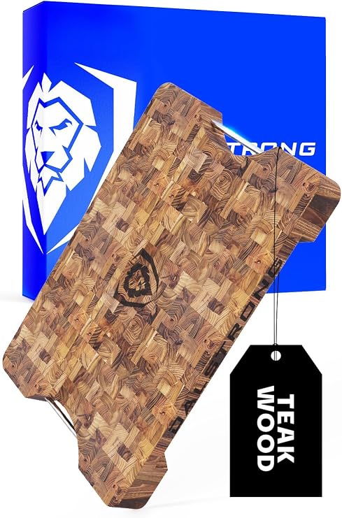 Dalstrong Colossal XL Cutting Board - End-Grain Teak Wood