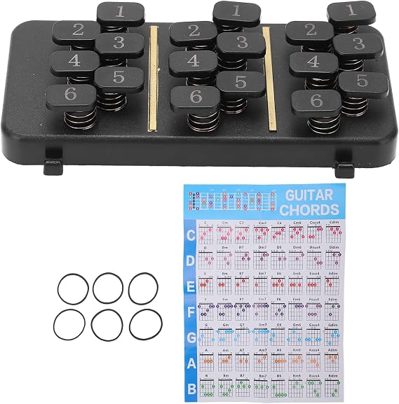 Guitar Chord Trainer, Guitar Learning Tools, Guitar Chord Learning Tools, Chord Learning System Guitar Trainer Guitar Aid Chord Tool Guitar Accessories for Guitar Lover Beginner