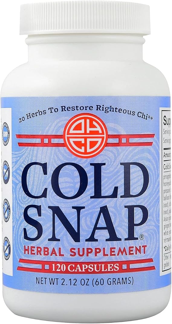 Snap Dynasty Cold Snap - 120ct Capsules, Pack of 1 - Plant Based Comprehensive Immune Health Support