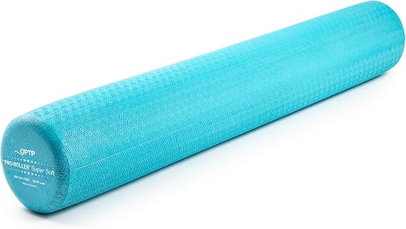 OPTP PRO-Roller Super Soft Density Foam Roller Round, Light Blue, 36"x 6"