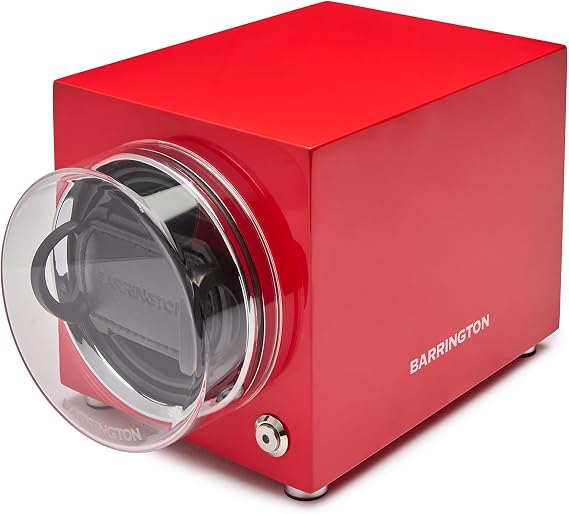 BARRINGTON Single Watch Winder for Automatic Watches for Wrists 6.5”-8.5”