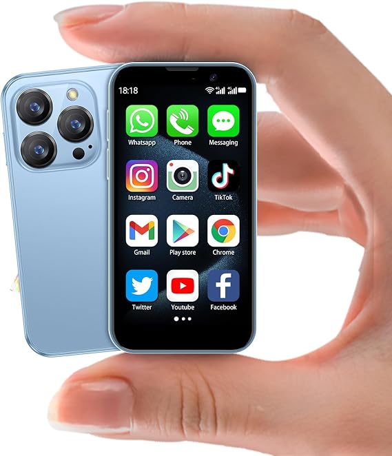 Mini Smartphone for Kid 3.0" Mini Android Phone World's Smallest Cell Phone