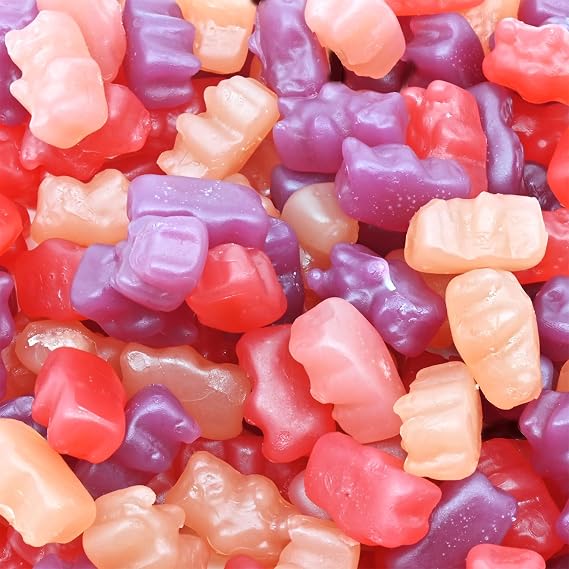 Candy Retailer Assorted Gummi Bears Non-GMO, 1 Lb