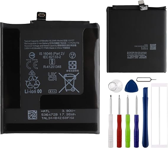 Replacement Battery GVYZ7 Compatible for Google Pixel 9 / Pixel 9 Pro with Tools