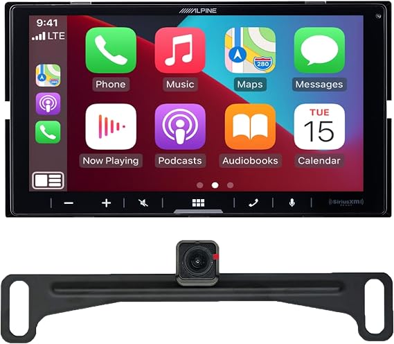 Alpine ILX-W670-M, 7-Inch Double DIN Digital Multimedia Receiver w/Apple Carplay, Android Auto and Maestro Capabilities - Includes Backup Camera