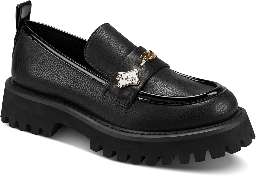 Karl Lagerfeld Womens Greenly Everyday Sporty Loafer