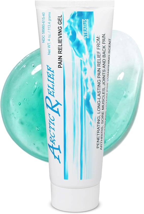 Arctic Relief Gel with Natural Menthol, 4 oz