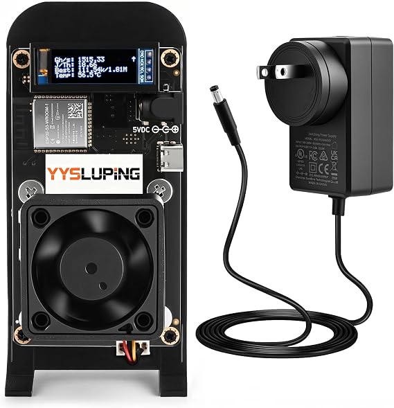 1.5TH/s 601 Bitcoin Miner Black, Home Crypto Miner