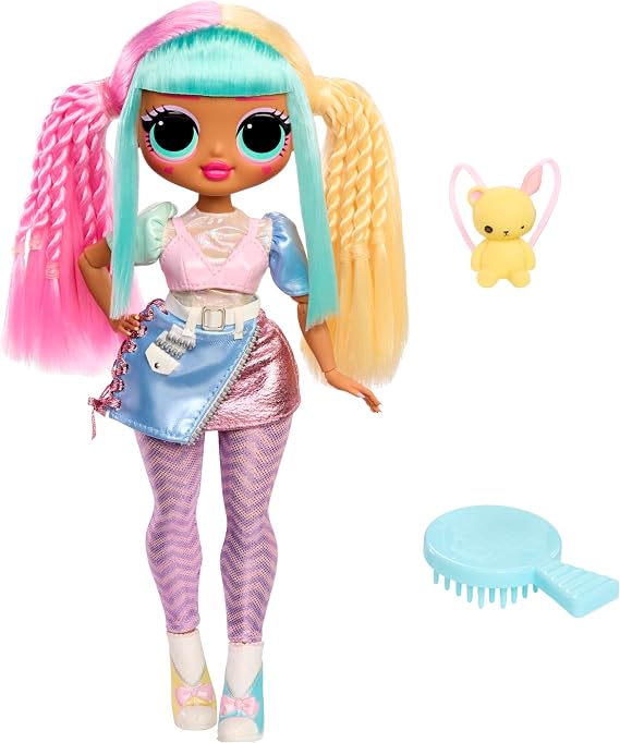 L.O.L. Surprise! OMG Doll - Candylicious - Includes 1 Fashion Doll,  with Fabulous Fashions, Collect All 4