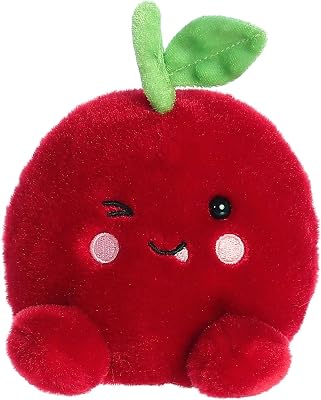 Aurora Adorable Palm PalsTM Cordial CherryTM Stuffed Animal - Fun Collectible Plush for Kids and Adult Collectors - Perfect for Decorating Rooms and Birthday Gifts - Red 6.5 Inches