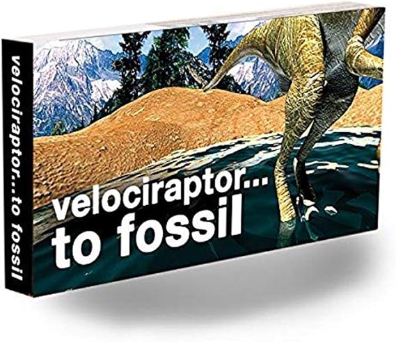 Fliptomania Raptor in a Tar Pit! Flipbook