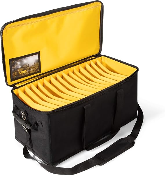 Loudmouth Large Cable File Bag | Music Cord Organizer Case for Musicians