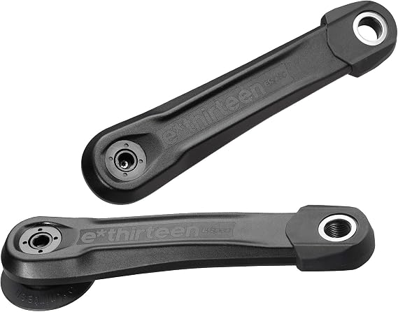 e*thirteen Helix Core e*spec Alloy eMTB Cranks, Compatible with Bosch, DJI, Specialized, TQ, Fazua, Brose, and More