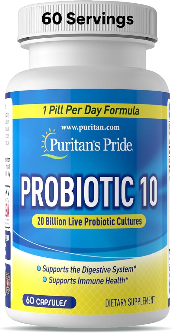 Puritan's Pride Probiotic 10, 60 Count