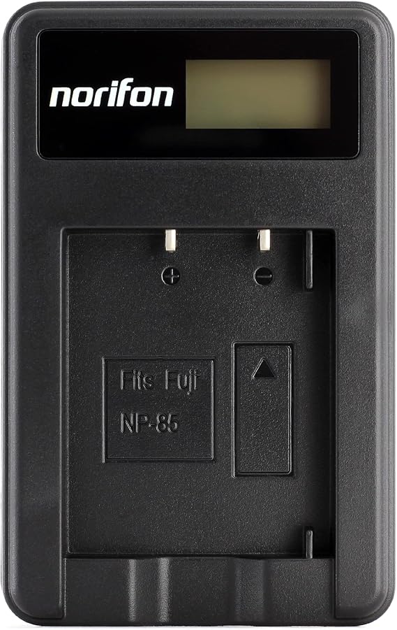 Norifon NP-85 LCD USB Charger for Fujifilm FinePix SL1000, SL240