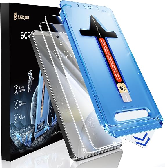 MAGIC JOHN Easy Install for Samsung Galaxy S24 Plus/ S24+ Screen Protector