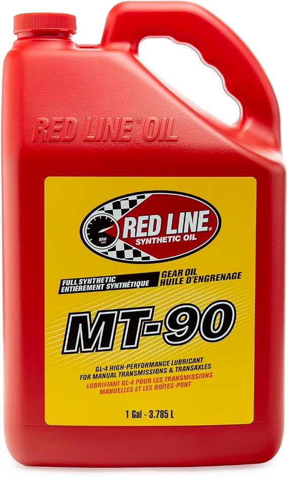 Red Line MT-90 Gear Oil 75W90 GL-4 1 Gallon 128 Ounces 50305