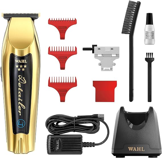 WAHL 5 Star Trimmer Gold Detailer Li Gold Detailer Cordless Fade Heavy Duty Blade