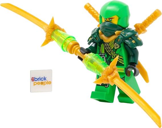 LEGO Ninjago Dragons Rising Season 2: Lloyd Climber Minifigure with Swords