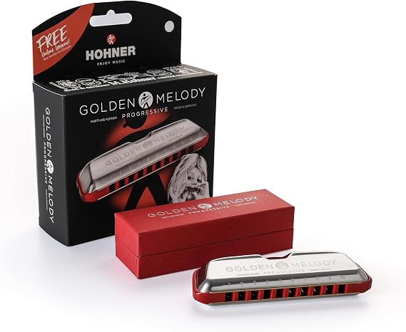 Hohner Golden Melody Harmonica - Key of E Flat Version 2