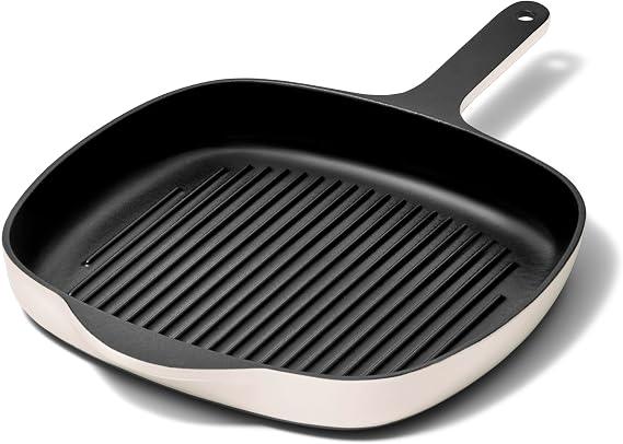 Caraway Enameled Cast Iron 10.5" Grill Pan