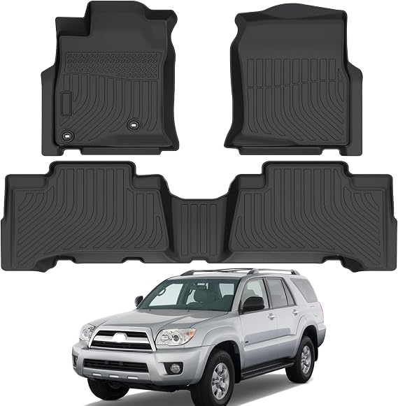 All Weather Floor Mats Compatible with 2003-2009 Toyota 4Runner