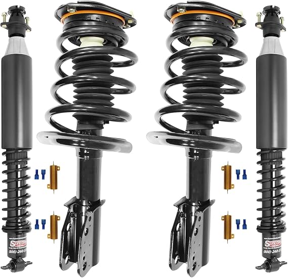 Front Struts, Rear CoilOver Shocks Electric to Passive Suspension Conversion Kit