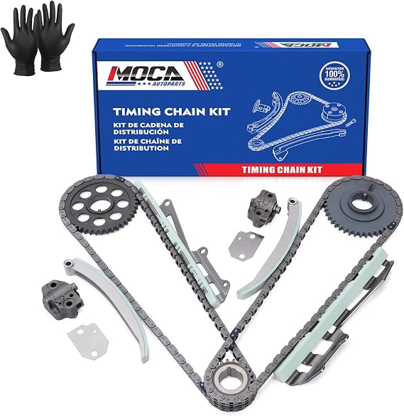 MOCA Engine Timing Chain Kit Fit 1996-2000 for Lincoln Town Car 4.6L