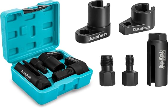 DURATECH 5PCS O2 Oxygen Sensor Socket Set