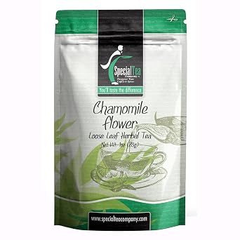 Special Tea Organic Herbal Tea, Chamomile Flower, 1 oz