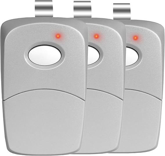 3-Pack 10 Dip Switch MultiCode Gate Opener Remote 3089 308911 300MHZ