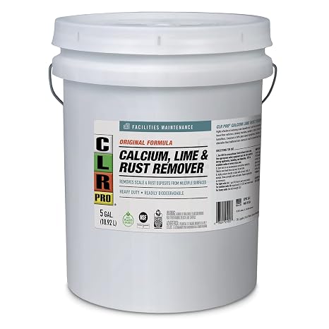 CLR PRO Calcium, Lime and Rust Remover, 5 Gallon Pail