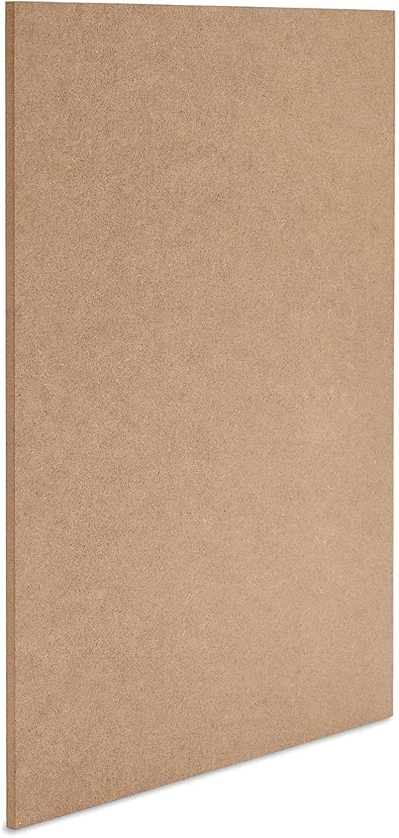 TSKDKIT A2 MDF Wood Boards for Crafts 6mm Medium Density Fiberboard Wooden Sheet Replacements, MDF Wood Sheet for Painting Furniture DIY(59.4 x 42cm/23.3 x 16.5in)