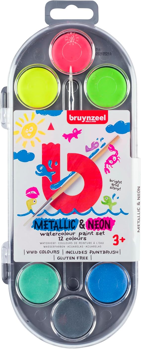 Bruynzeel Watercolour 12-Piece Set