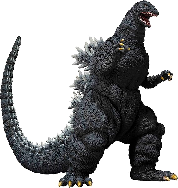 TAMASHII NATIONS S.H.MonsterArts Godzilla 1991 - Shinjuku Showdown - Approx. 6.3 in 160mm PVC Pre-painted Action Figure | Godzilla Shinjuku Decision 7" Action Figure S.H. Monster Arts - Godzilla 1991
