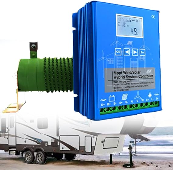 15000W Wind Solar Hybrid Controller with Load 12V 24V 48V MPPT Regulator For Windmill Wind Turbine Generator,for Wind Turbine Generator Charging