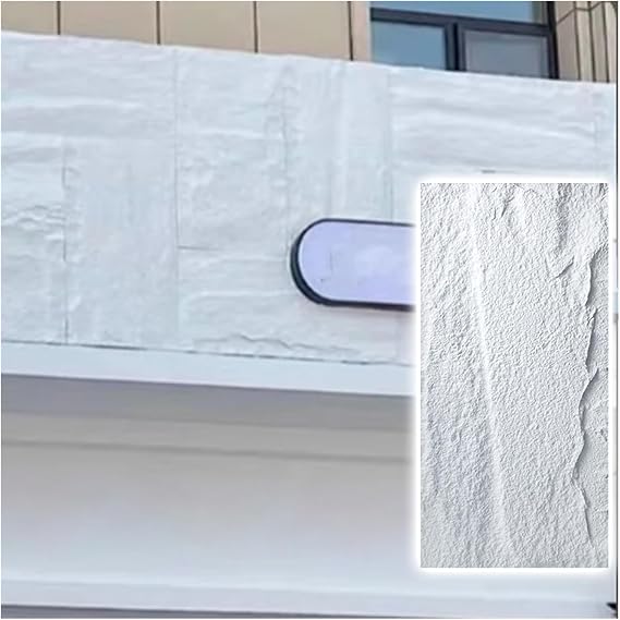 3D Wall Panel Door Head Decoration 3D Wall Panels Wallpaper White, 3D Faux Stone Wall Panels for Bar Counter/Bedroom/Living Room, Waterproof Trendy Wall Cladding, Home Decoration1 pc